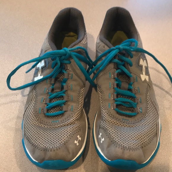 gray under armor shoes